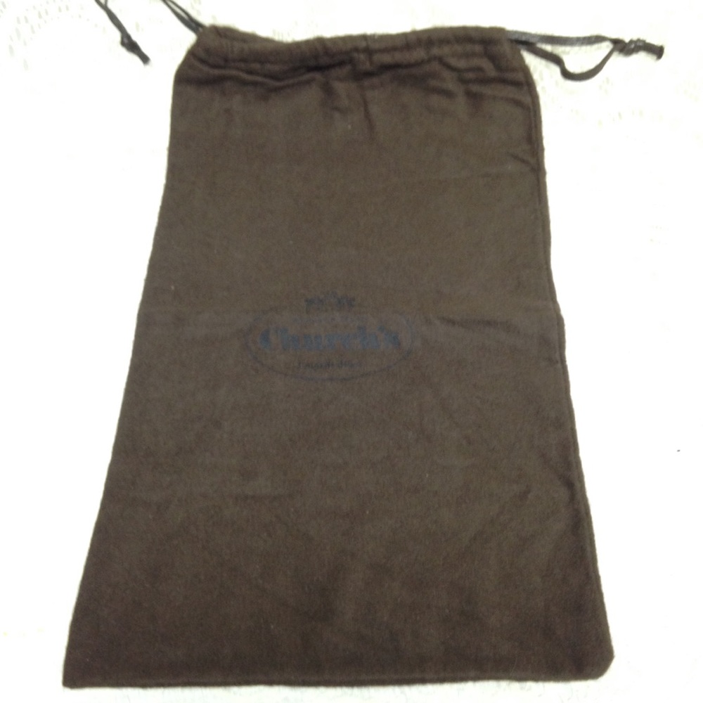 Church's Brown Dust Bag 14in x 8in